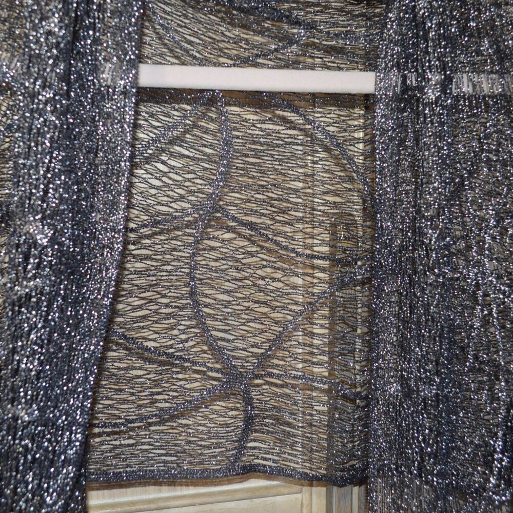 Two Sheer Evening Scarves, One Rectangular, One S… - image 5